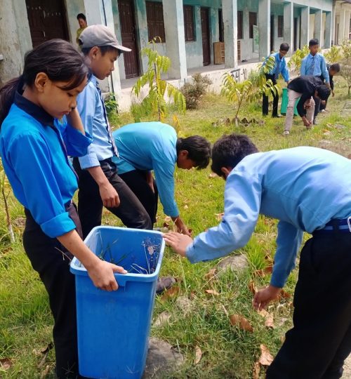 Chandrapur, Rautahat - Waste Segregation and Recycling Center - Eco-Clubs